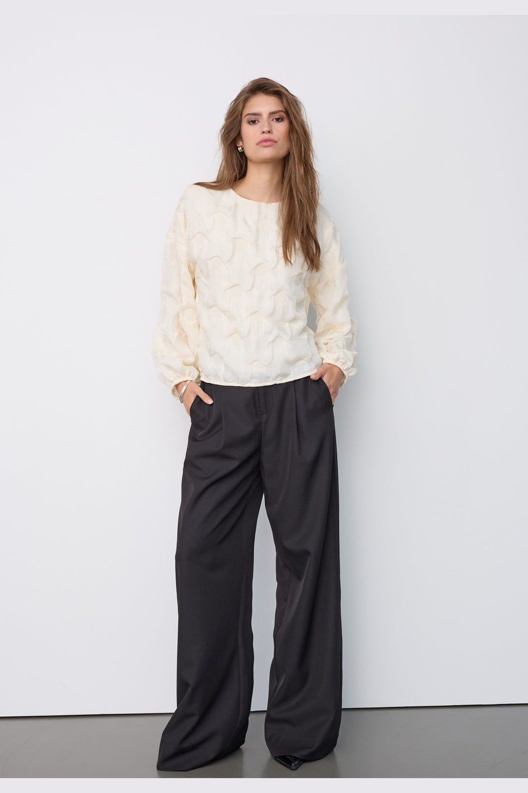Co´Couture - Feroncc Structure Blouse 500633 - 10002 - Off-White