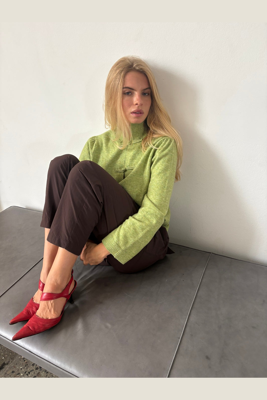 Continue - Tia Knit 15317 - Grass Green