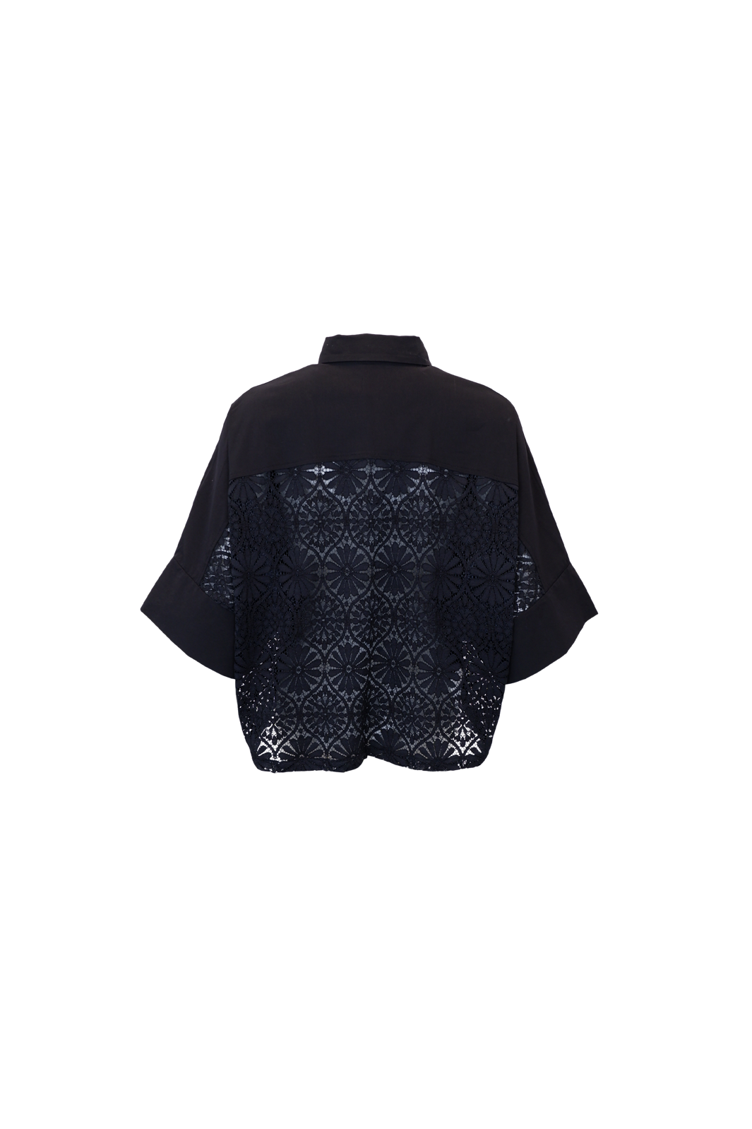Black Colour - Bcdavina Lace Shirt 41319 - Black