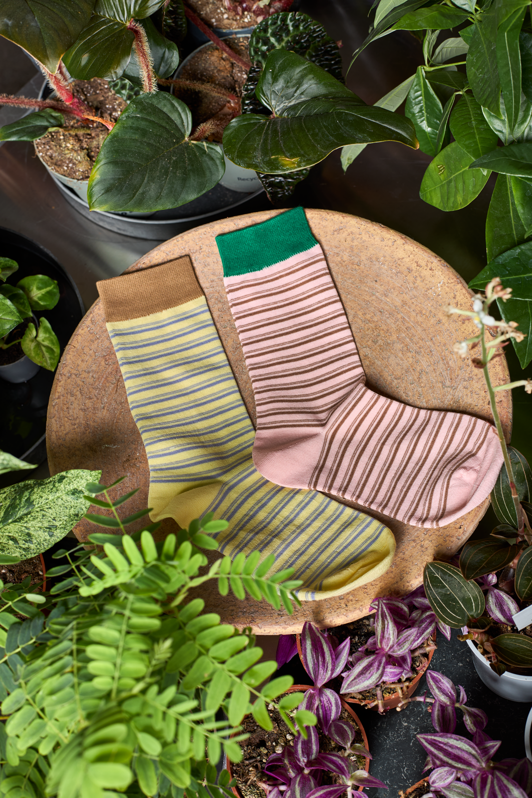 Black Colour - Bcliri Sock 8510 - Lt. Yellow