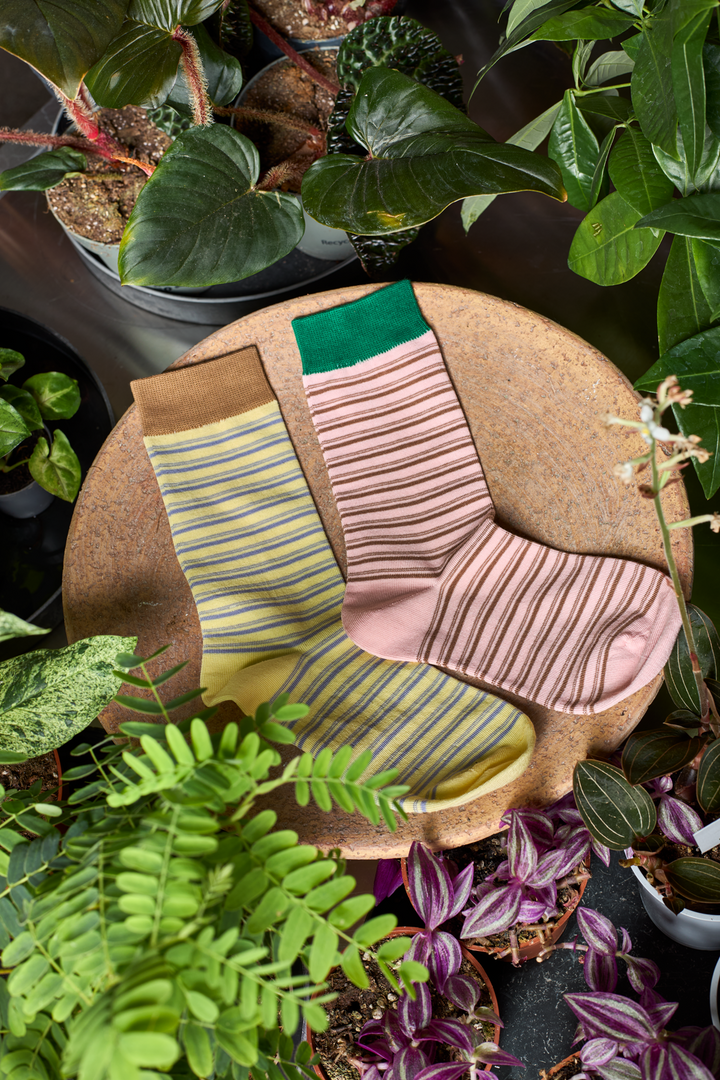 Black Colour - Bcliri Sock 8510 - Lt. Yellow