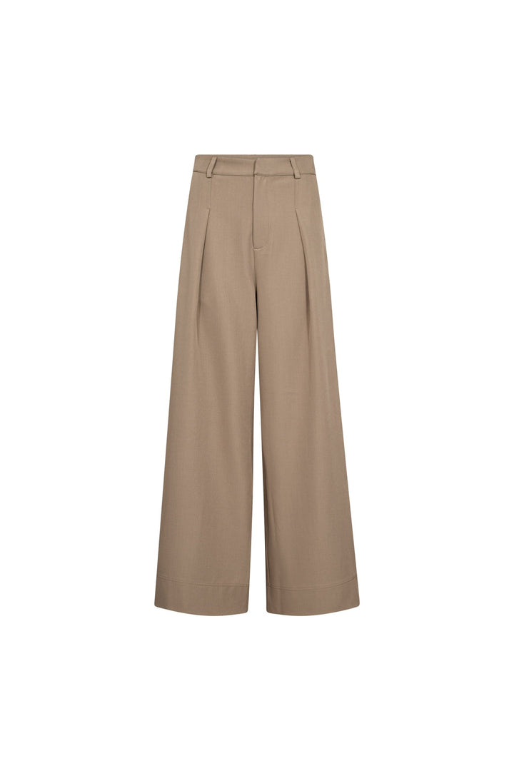 Co´Couture - Lunacc Pleat Pant 500391 - 20018 - Taupe
