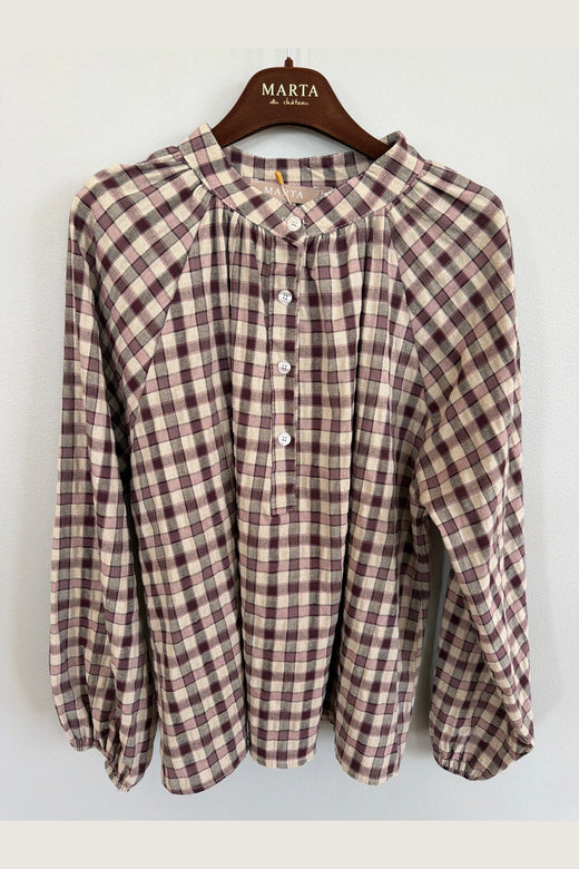 Marta Du Chateau - Mdczephyr Blouse 8787 - Bordeaux5