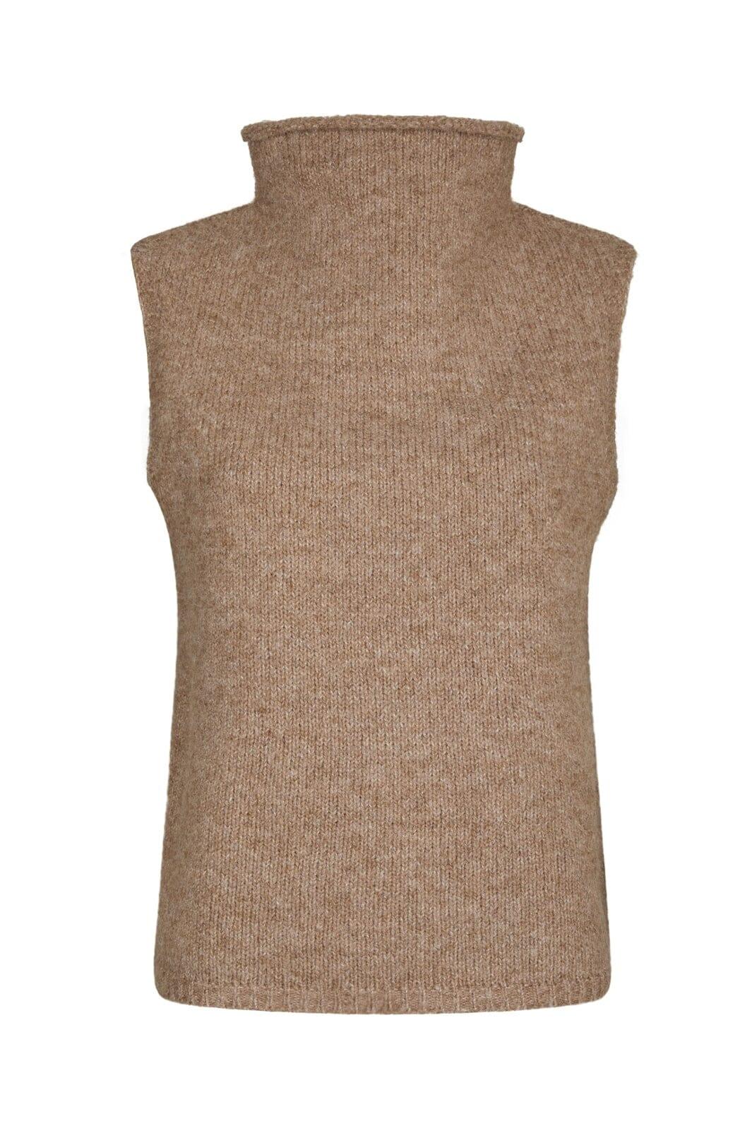 Neo Noir - Odelia Knit Top 161753 - 125 - Dark Sand