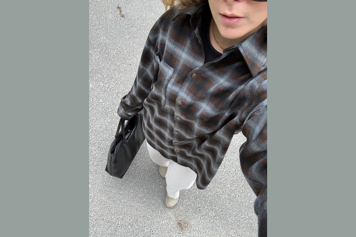 Noella - N-Marlon Shirt 18150002 - 528 - Danne Brown Blue Check