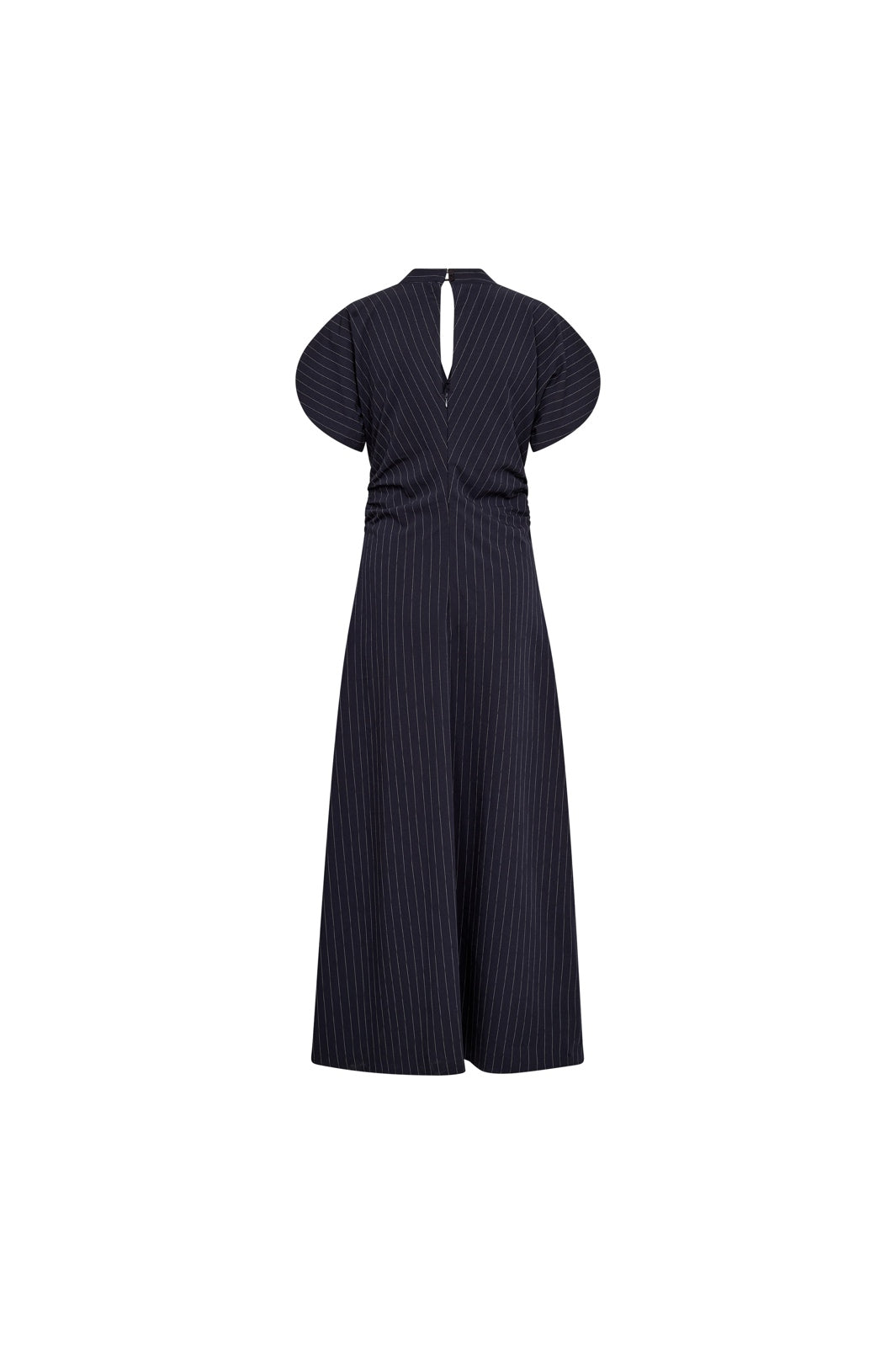 Co´Couture - Licacc Pin Gathering Dress 500501 - 40007 - Navy