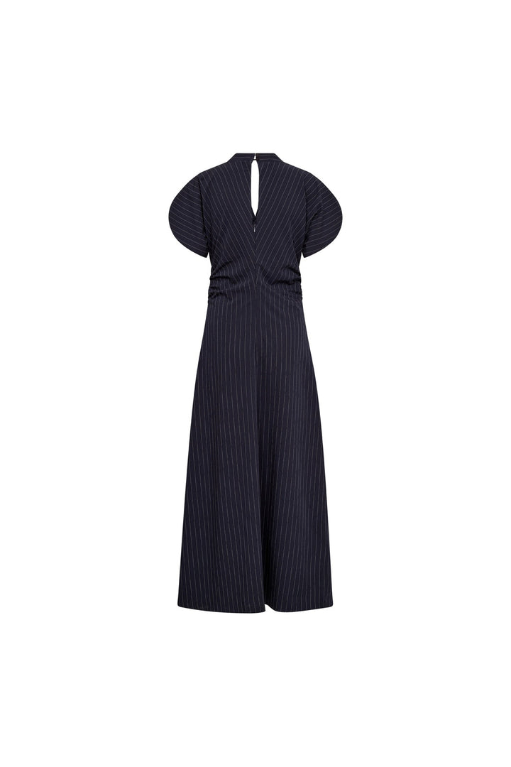 Co´Couture - Licacc Pin Gathering Dress 500501 - 40007 - Navy