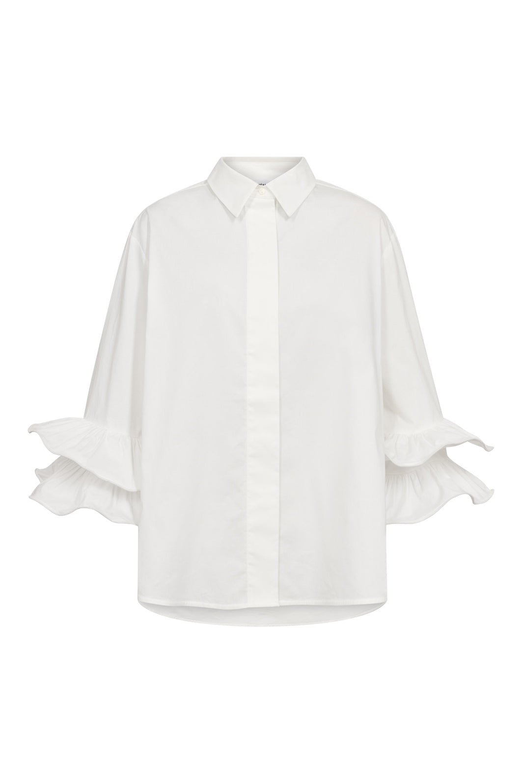 Co´Couture - Halencc Flare Shirt 500609 - 10001 - White