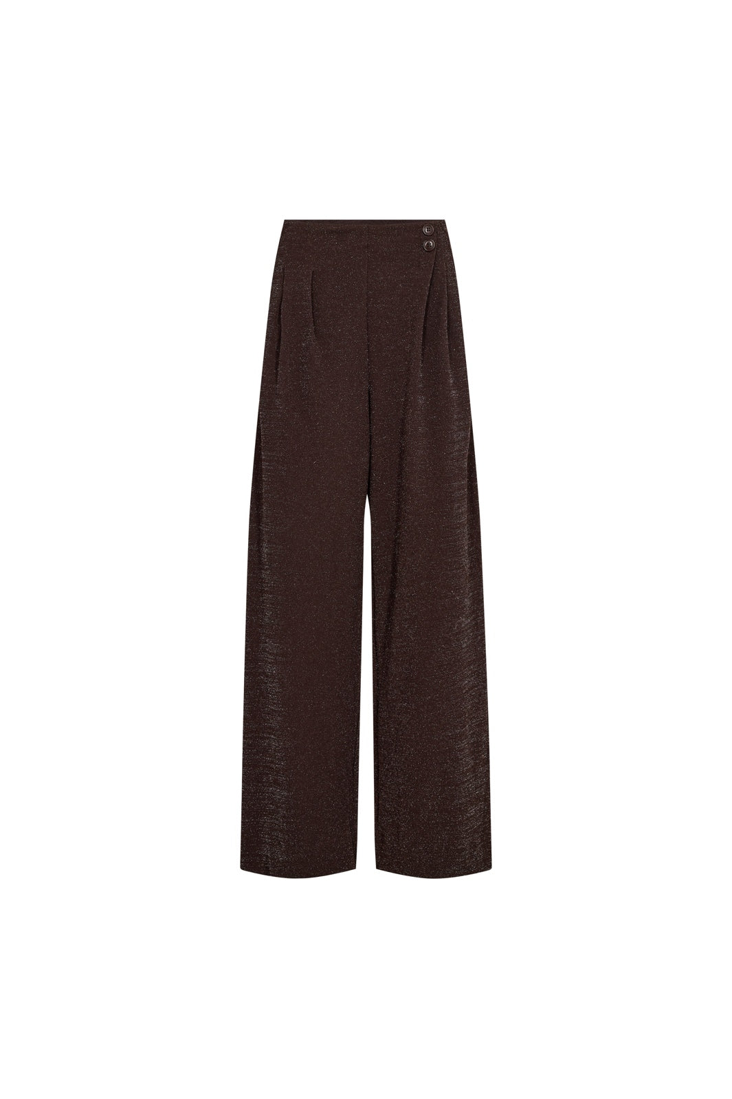 Co´Couture - Esticc Pleat Pant 500550 - 20016 - Bison