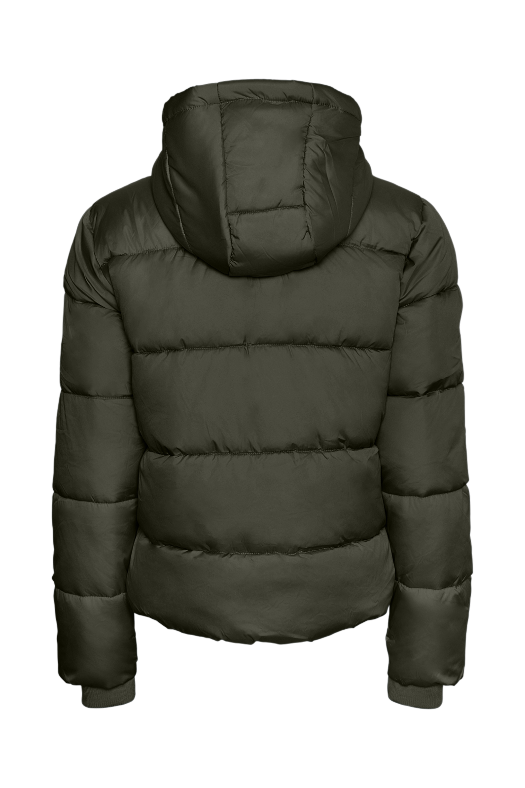 Pieces - Pcbee New Short Puffer Jacket - 4634267 Forest Night