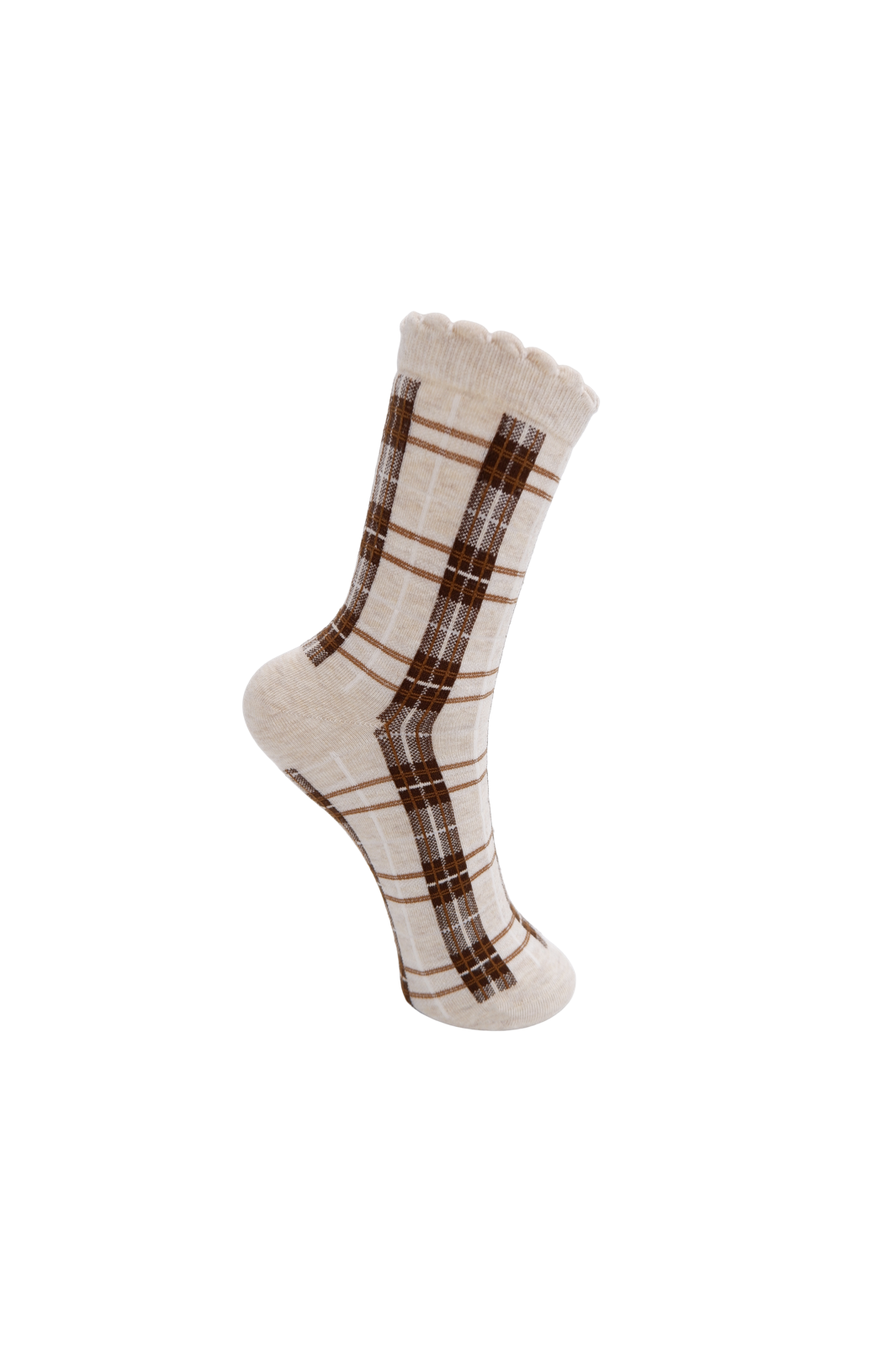 Black Colour - Bclira Sock 8552 - Creme