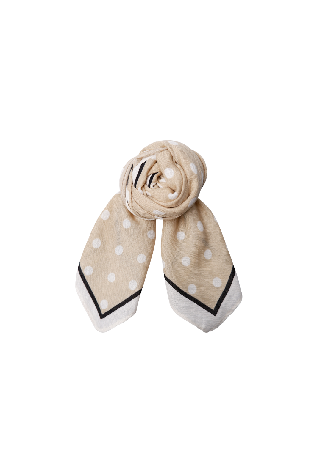 Black Colour - Bcanneli Mini Scarf 3652 - Beige