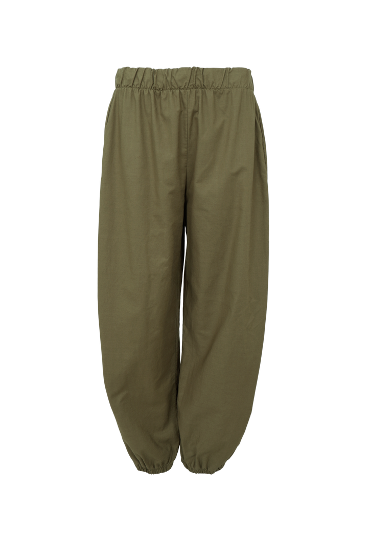 Black Colour - Bcaya Balloon Pant 41222 - Army
