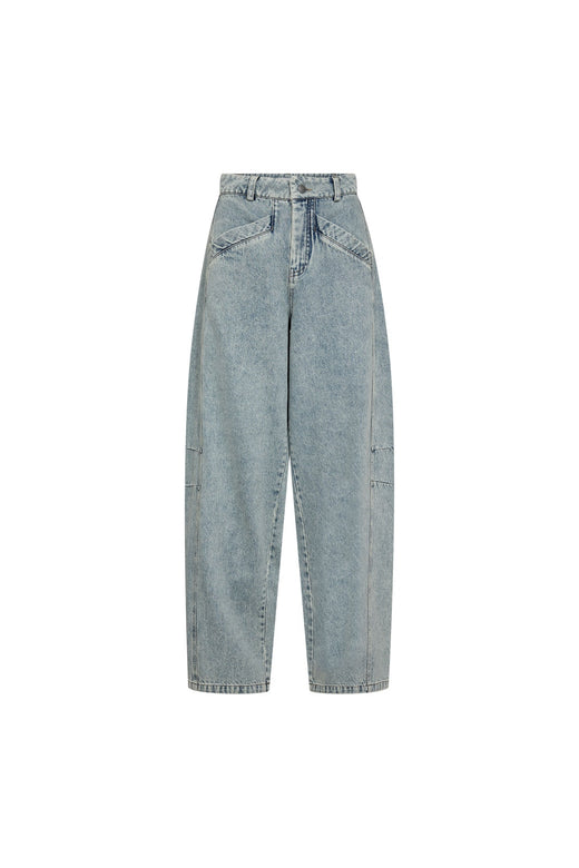 Co´Couture - Jacksoncc Barrel Jeans 500801 - 45007 - Bleach Denim
