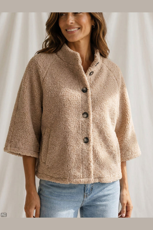 Marta Du Chateau - Mdcvalencia Jacket 248370Teddy - Crema12