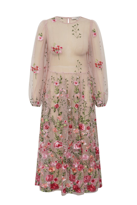 A-View - Fuschia Dress AV4614 - 255 - Rose/Red