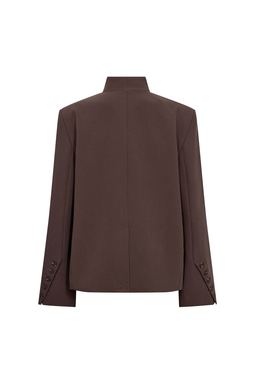 Co´Couture - Acilecc High Collar Blazer 500459 - 20002 - Brown