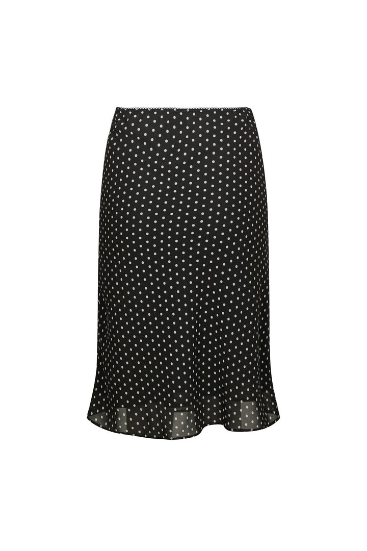 Neo Noir - Mindie Mini Dot Skirt 170111 - 100 - Black