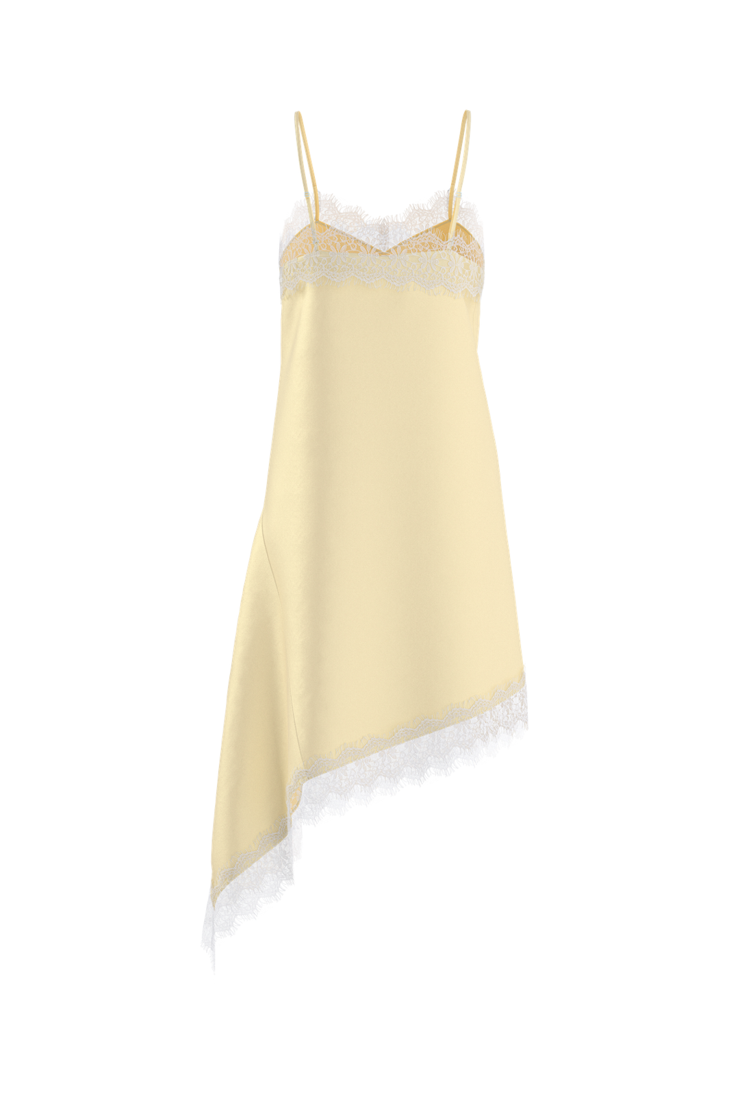 Hypedrop - Hdkimora Midi Satin Lace Dress 32000842 - 5191858 - Anise Flower