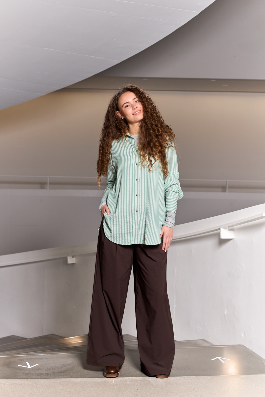 Black Colour - Bcvalentine Shirt 41060 - Lt. Green