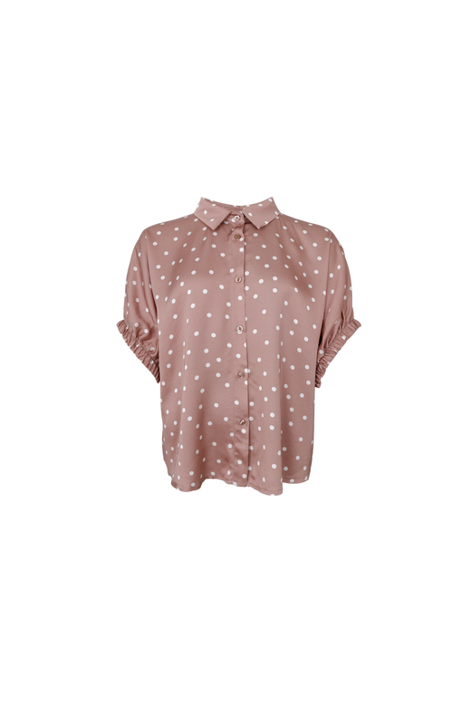 Black Colour - Bcmabel Shirt Blouse 40988 - Nougat Dot