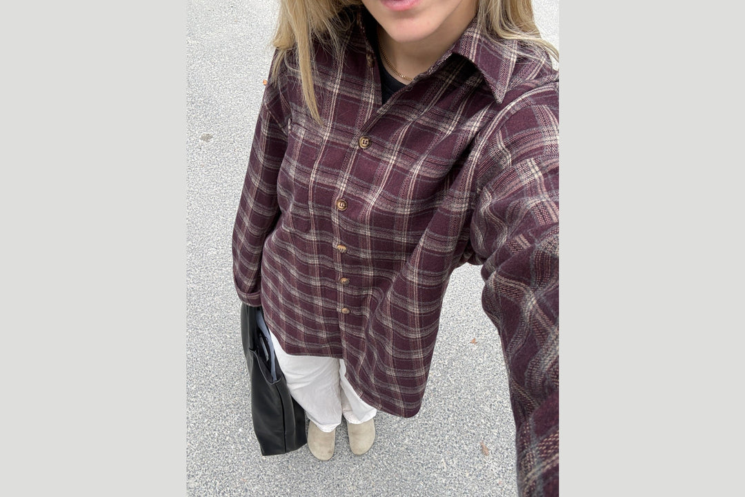 Noella - N-Marlon Shirt 18160001 - 529 - Dafnee Brown Check