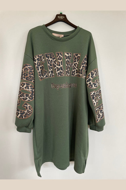 Marta Du Chateau - Mdccannes Dress 26188 - Military/Leo