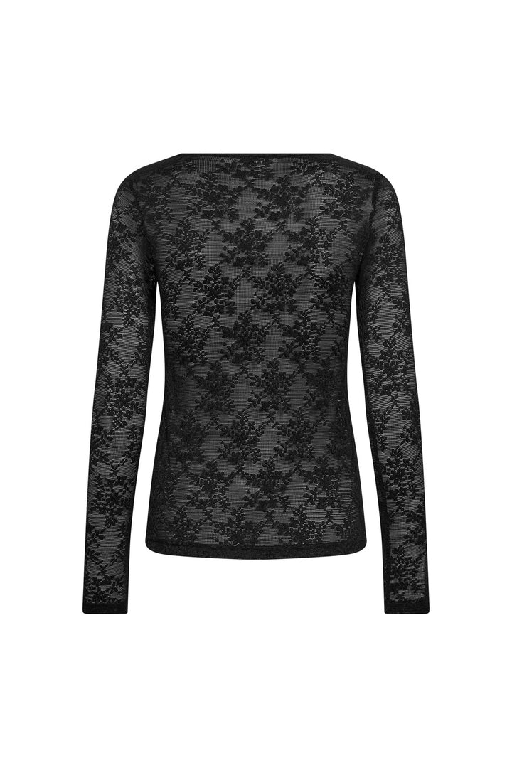 Co´Couture - Birtacc O-Neck Blouse 500589 - 65001 - Black