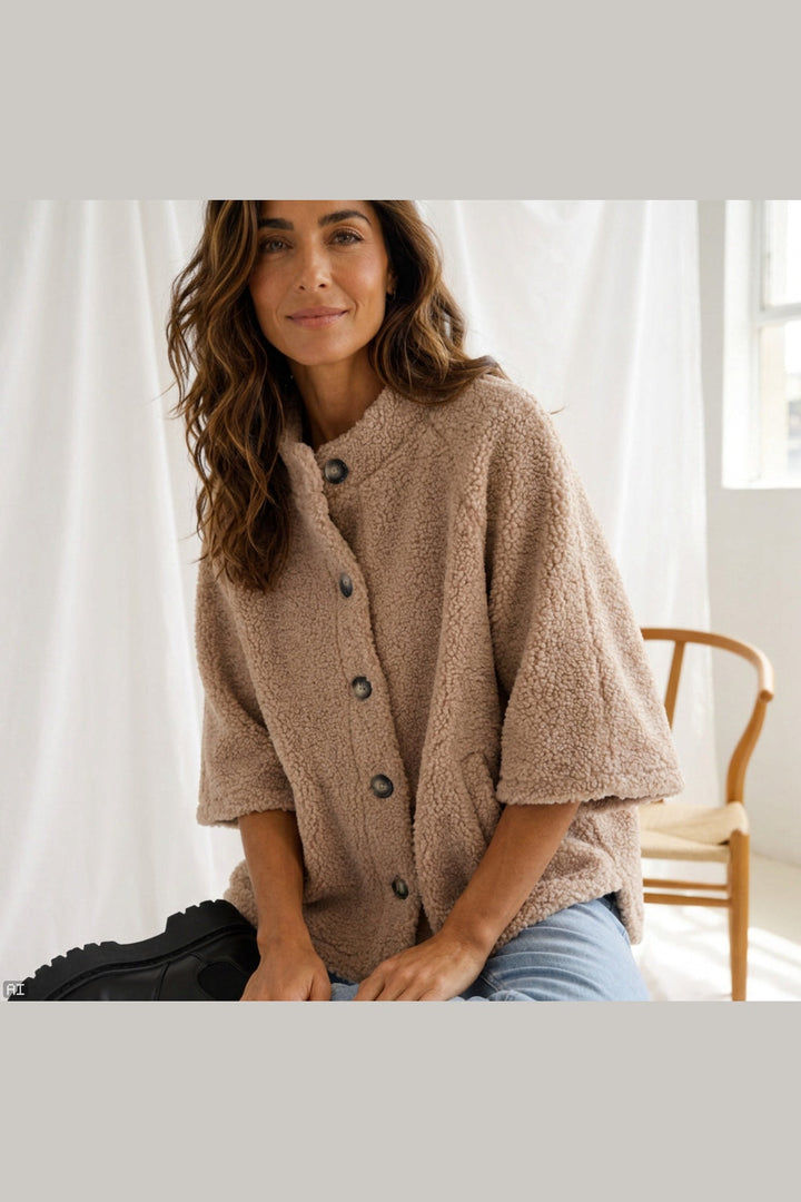 Marta Du Chateau - Mdcvalencia Jacket 248370Teddy - Crema12