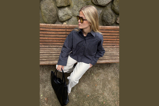 Noella - N-Marlon C Shirt 18140001 - 527 - Dodie Brown Blue Check