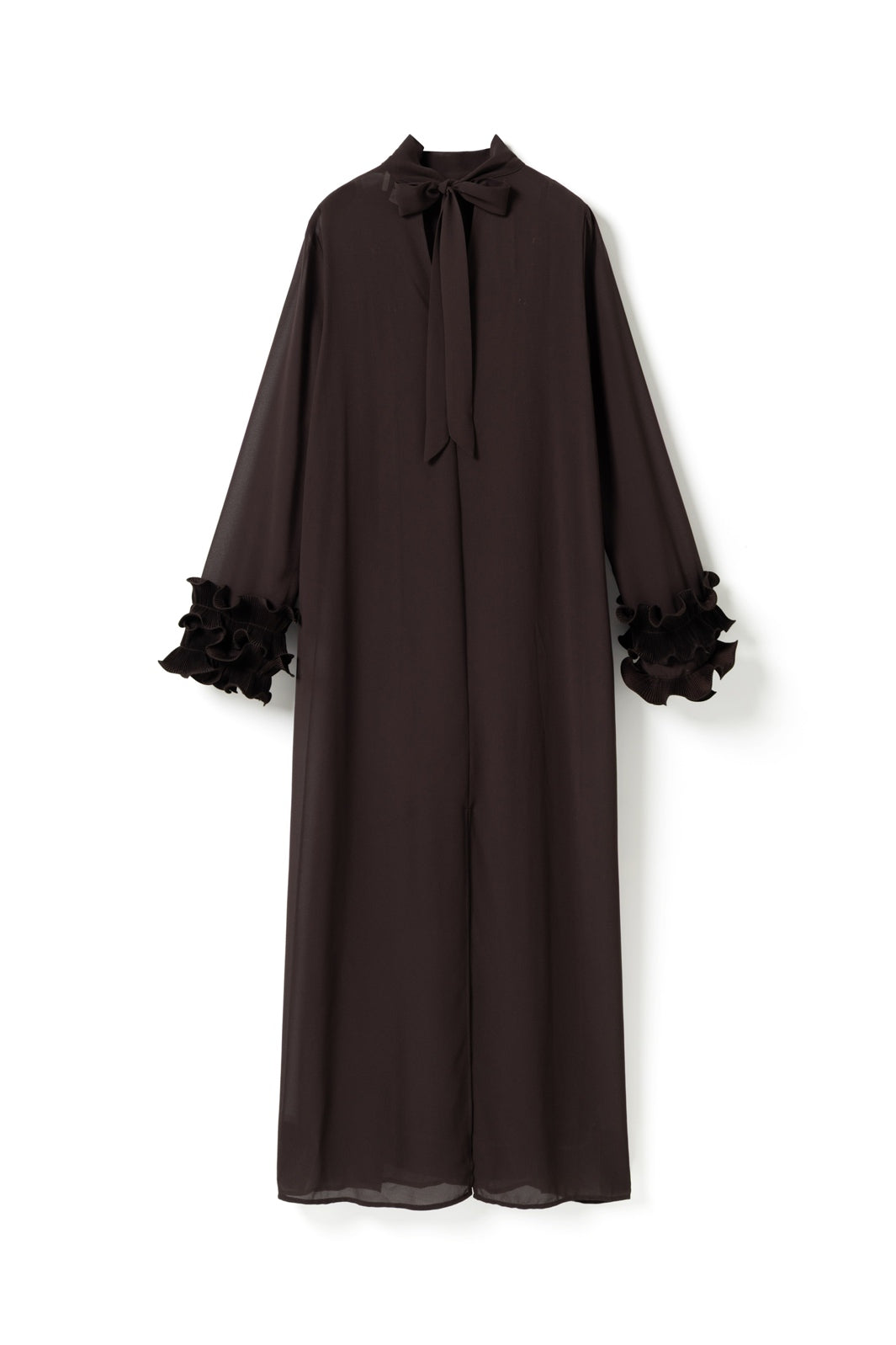 Noella - N-Latania Long Dress 14510005 - 674 - Chocolate