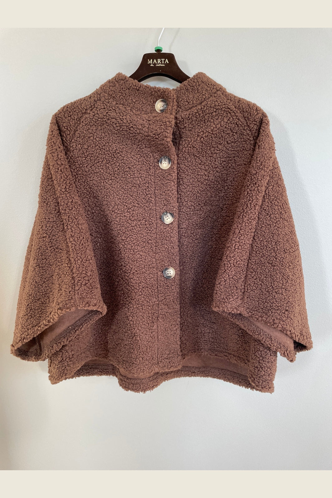 Marta Du Chateau - Mdcvalencia Jacket 248370Teddy - Marrone9