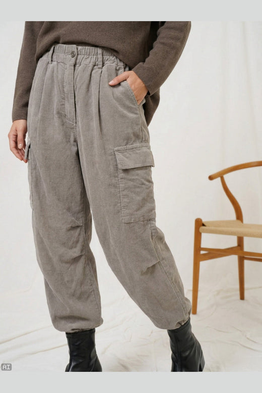 Marta Du Chateau - Mdcsabella Pants 8562V - Fango60