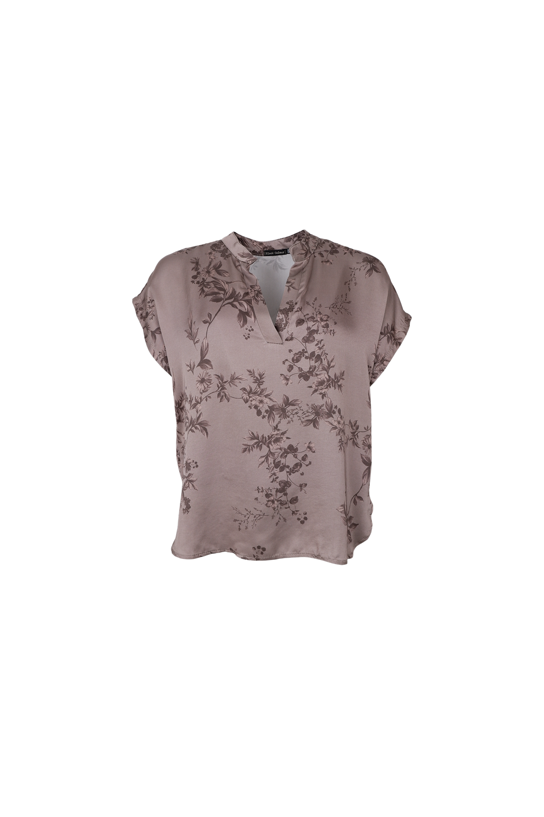 Black Colour - Bcnancy Ss Blouse 41240 - Taupe