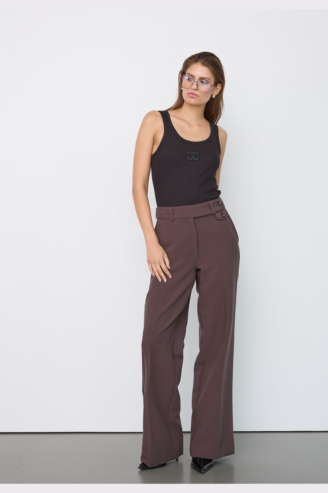 Co´Couture - Acilecc Pant 500462 - 20002 - Brown