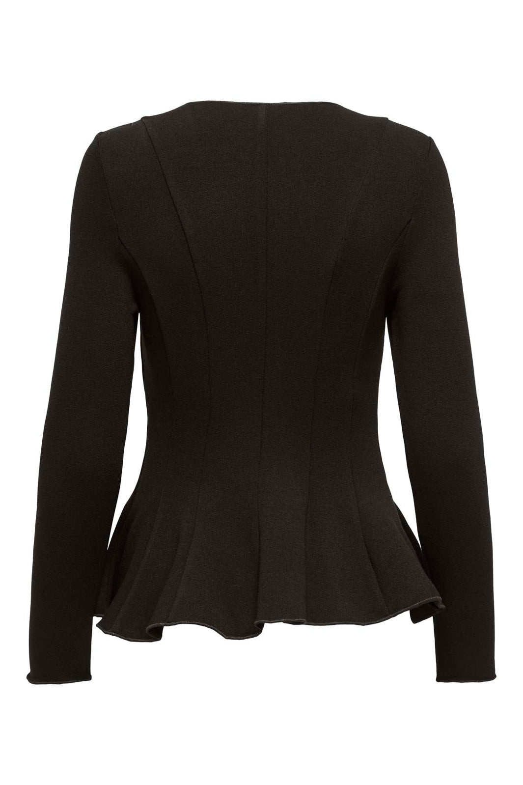 Only - Onlkenya L/S Peplum Top - 4957220 Chocolate Torte