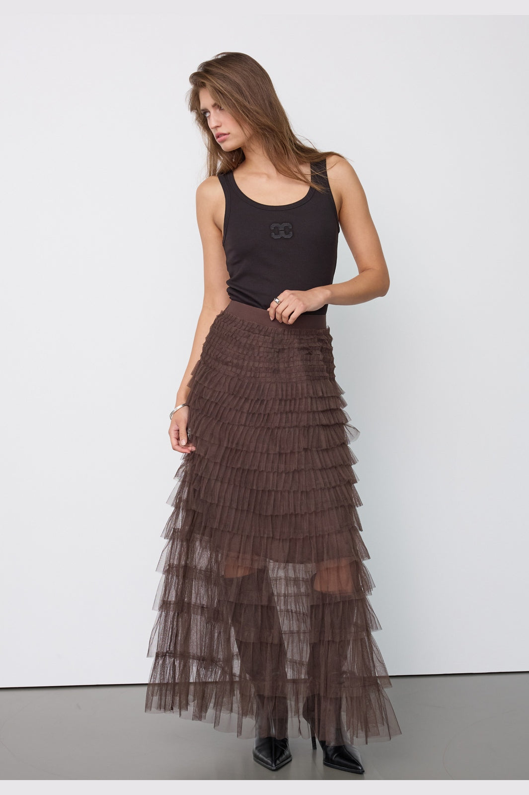 Co´Couture - 34238 Jadecc Skirt 500622 - 20016 - Bison