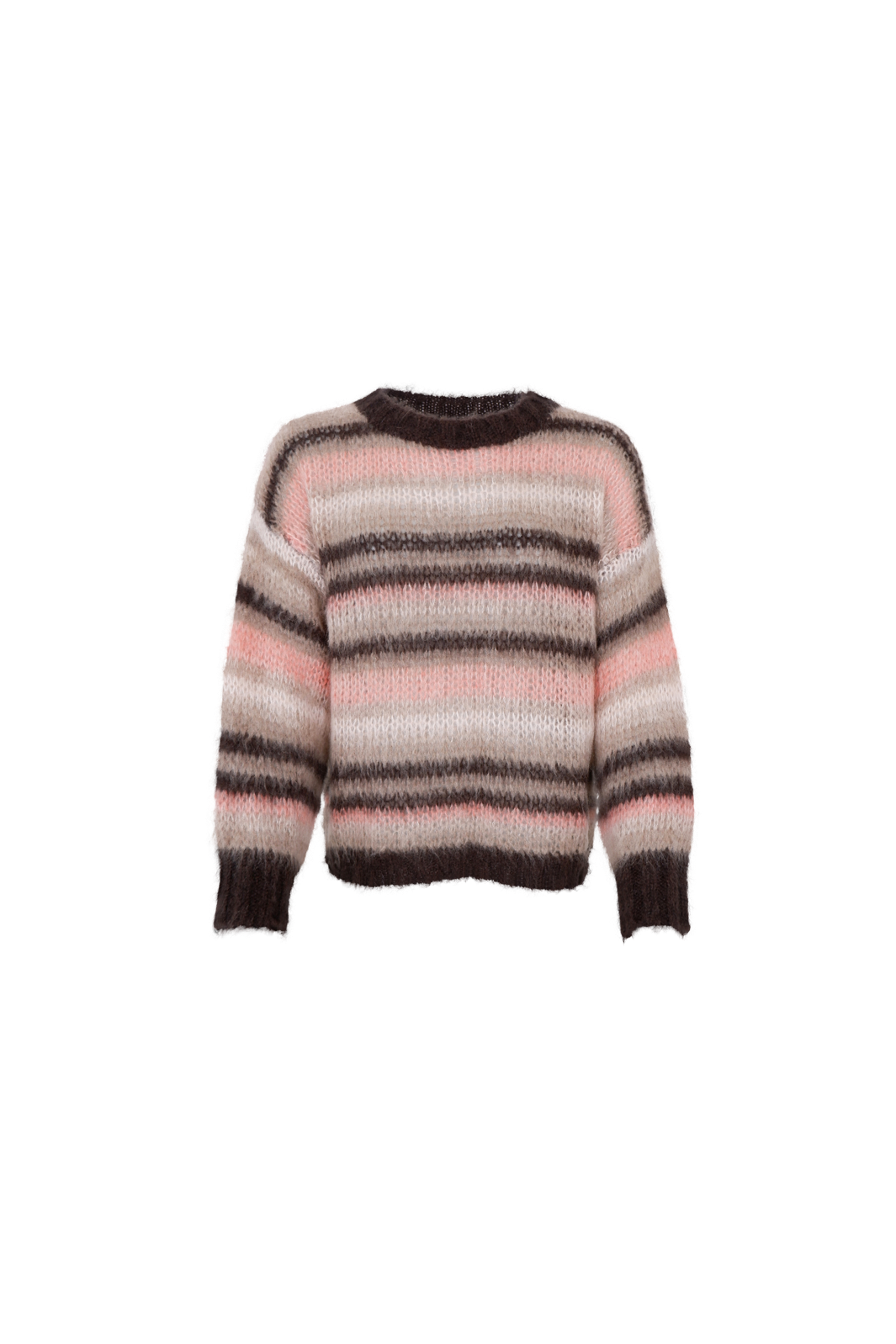 Black Colour - Bcalana Striped Jumper 1268 - Soft Rose