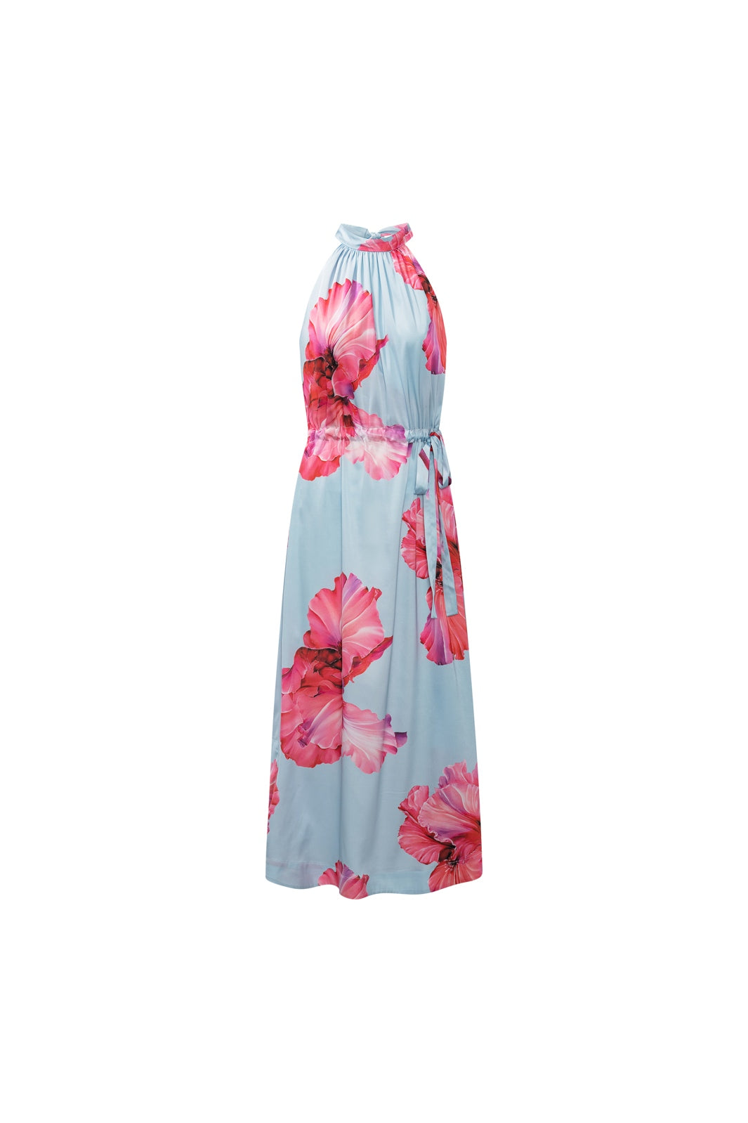 Karmamia - Layla Dress 2379 - Fuchsia Maxi Flower