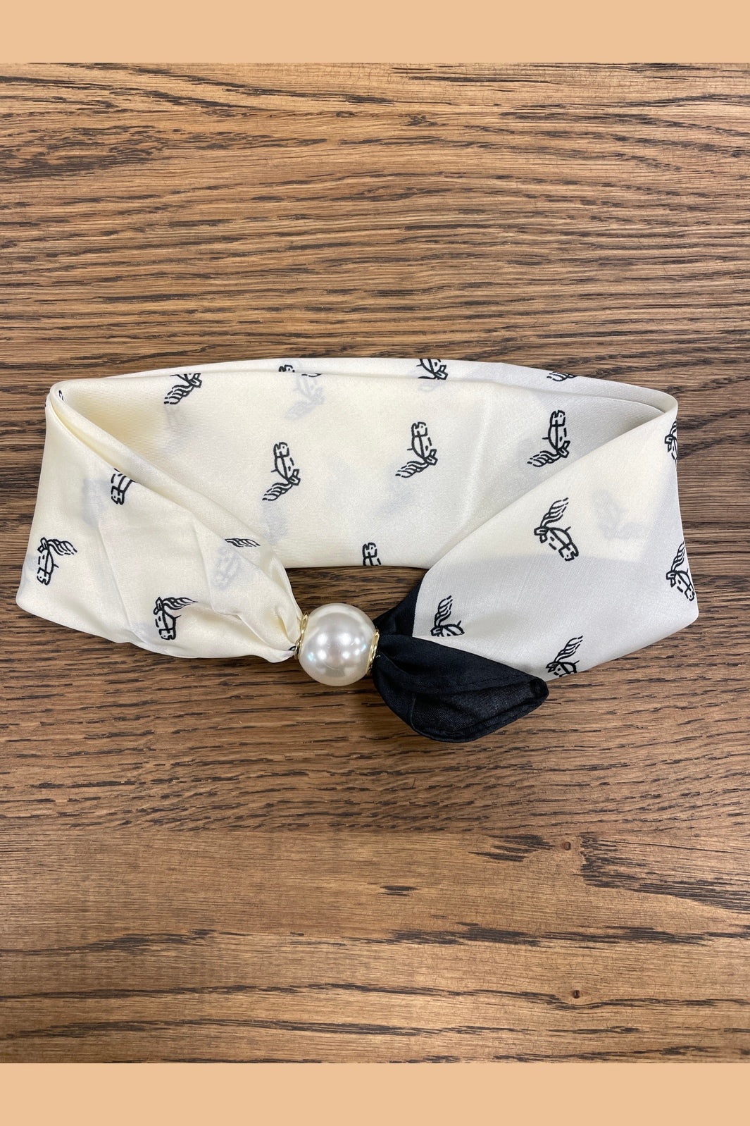 Marta Du Chateau - Mdckalya Scarf DA-Scarf - White/Black31394