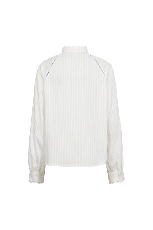 Co´Couture - Sennecc Lace Shirt 500551 - 10001 - White