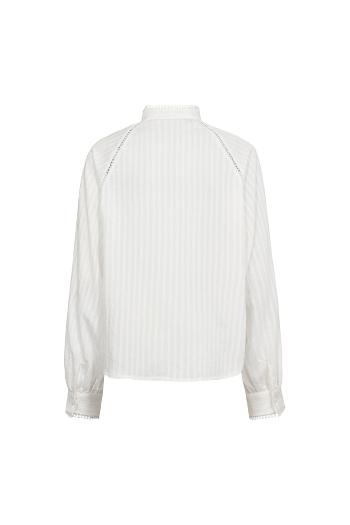 Co´Couture - Sennecc Lace Shirt 500551 - 10001 - White