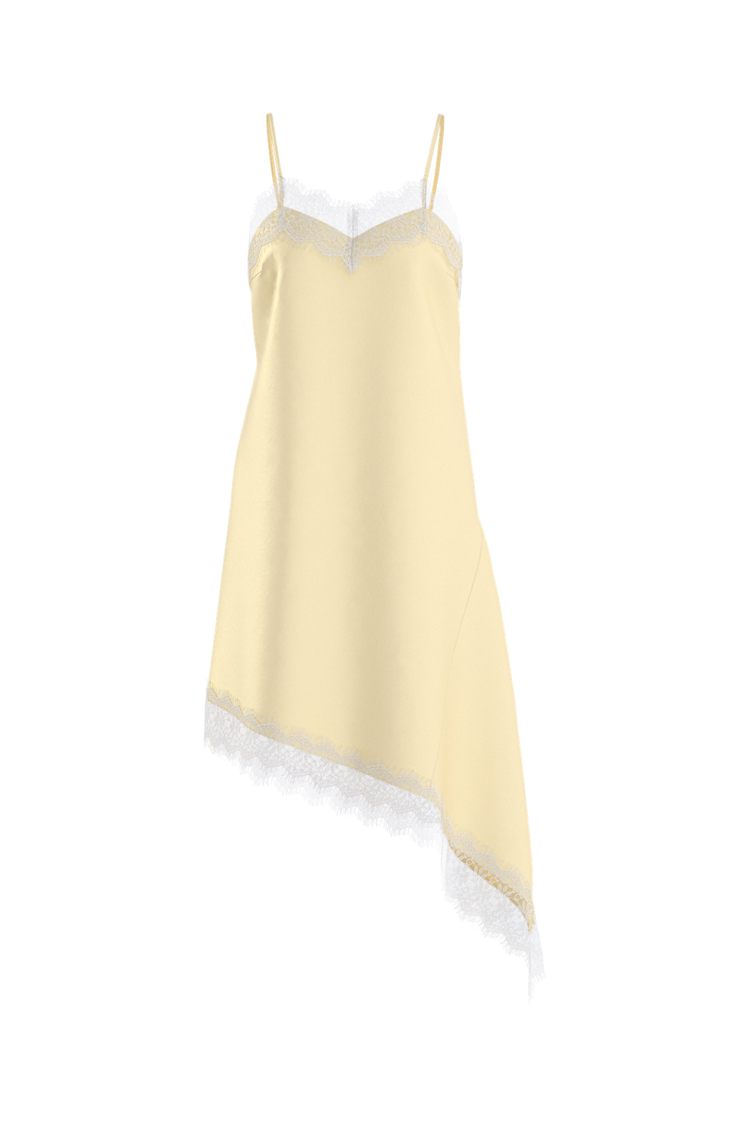 Hypedrop - Hdkimora Midi Satin Lace Dress 32000842 - 5191858 - Anise Flower