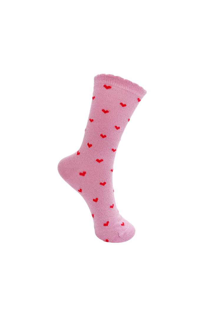 Black Colour - Bcdottie Sock 4397 - Flamingo