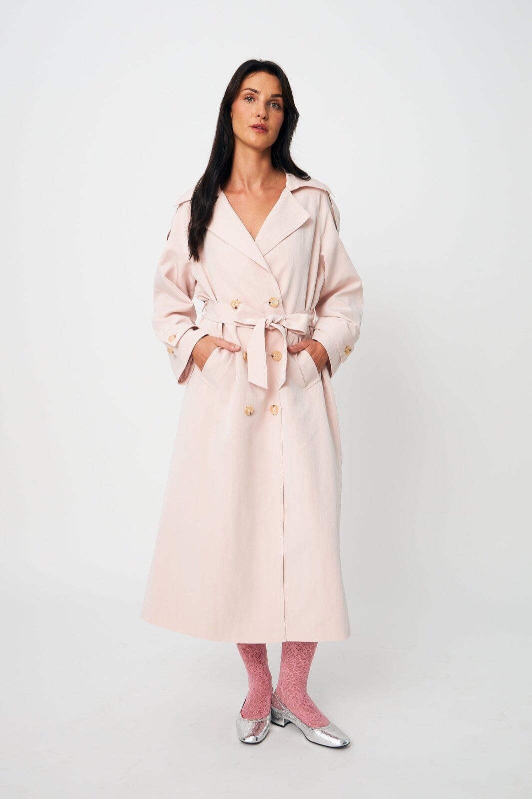 Cras - Sprii Trench Coat C646 - 4051 - 4051 Orchid Pink Frakker 