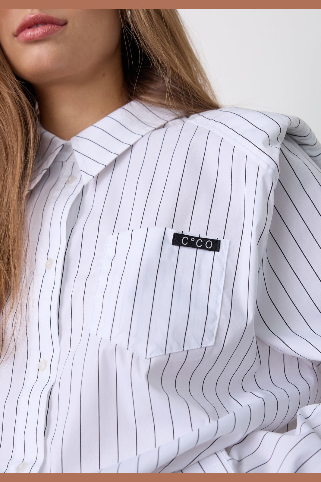 Co´Couture - Rivencc Shoulder Shirt 500629 - 10001 - White