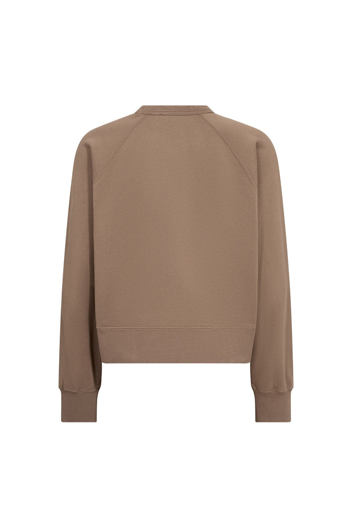 Co´Couture - Eriscc  Patch Sweat 500413 - 20009 - Walnut