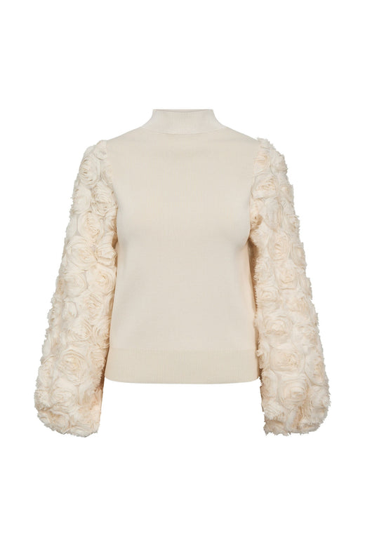 Co´Couture - 42005 Merciacc Rose Mix Knit 504271 - 00007 - Bone