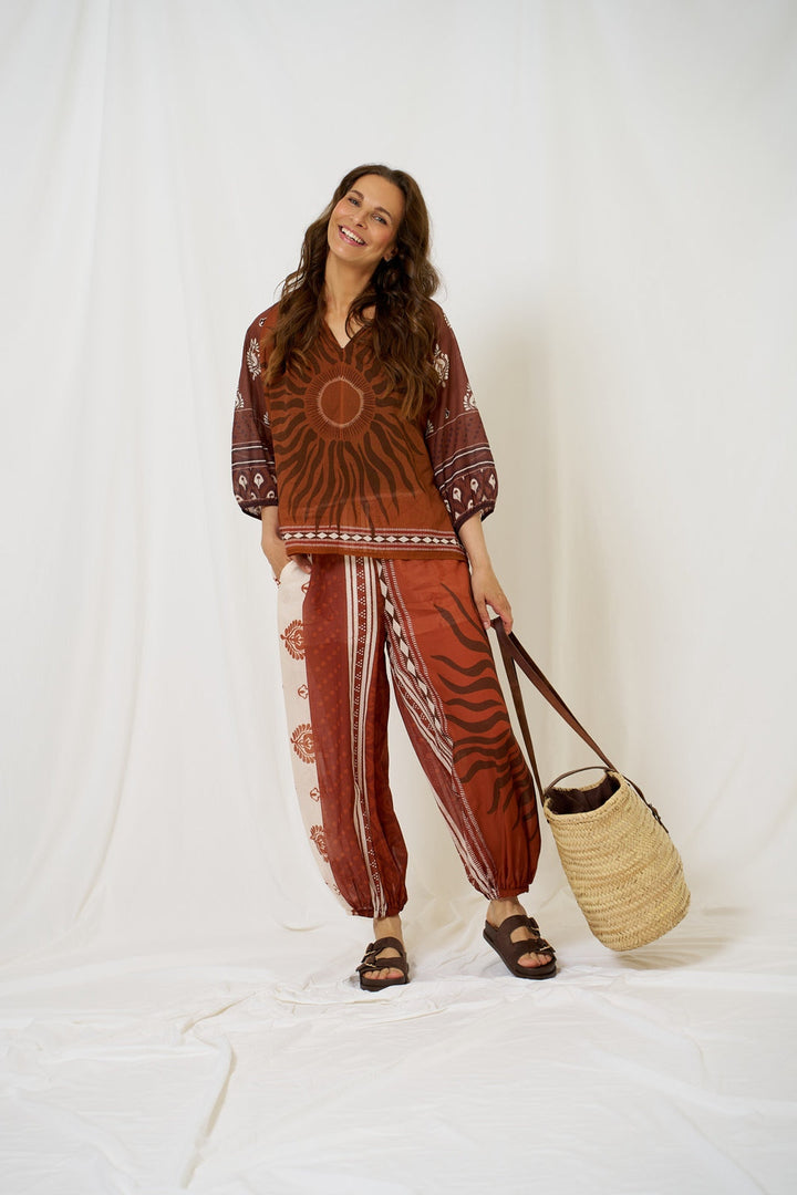 Marta Du Chateau - Mdcfiorenza Pants 56691M - Brown