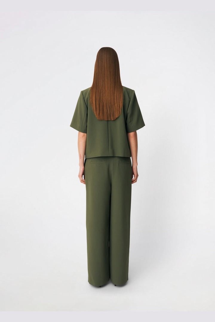 Modström - Galemd Wide Pants 58887 - 2201 - Army Dust